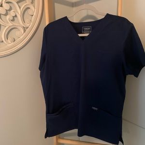 Cherokee navy scrub top